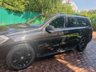 2012 Mercedes-Benz GL-Класс 500 II (X166), чёрный, 1800000 рублей, вид 3
