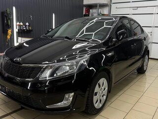 2014 Kia Rio III, чёрный, 849999 рублей, вид 2