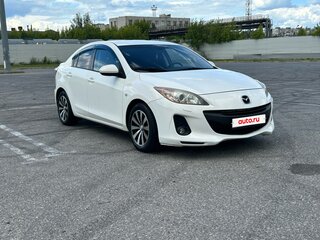 2012 Mazda 3 II (BL) Рестайлинг, белый, 799900 рублей, вид 1