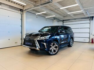 2017 Lexus LX 570 III Рестайлинг 2, синий, 8899900 рублей, вид 1