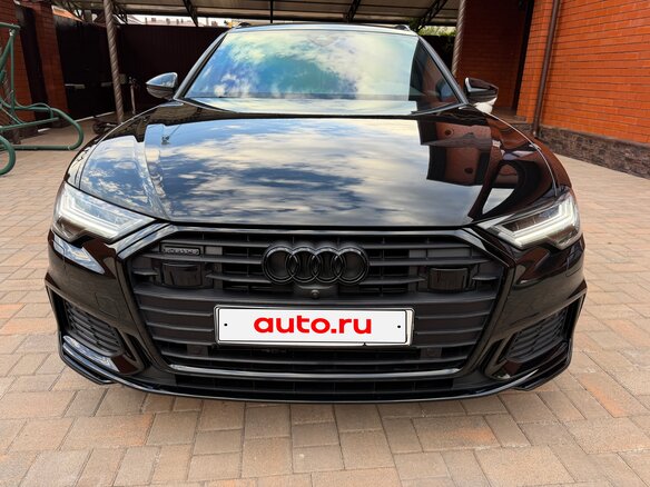 2022 Audi A6 40 TDI V (C8), чёрный, 6300000 рублей - вид 7