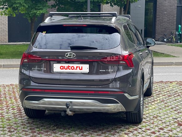 2021 Hyundai Santa Fe IV Рестайлинг, коричневый, 2850000 рублей - вид 6