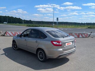 2020 Lada (ВАЗ) Granta I Рестайлинг, серый, 650000 рублей, вид 4