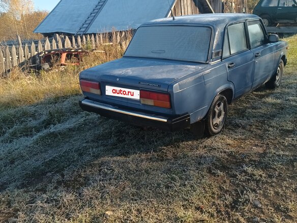 2004 Lada (ВАЗ) 2107, синий, 90000 рублей - вид 1