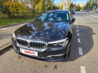2017 BMW 5 серии 520d VII (G30/G31/G38), серый, 2400000 рублей, вид 5