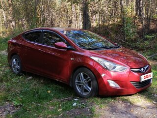 2011 Hyundai Elantra V (MD), красный, 970000 рублей, вид 4