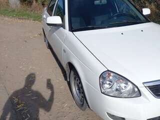 2014 Lada (ВАЗ) Priora I Рестайлинг, белый, 430000 рублей, вид 4