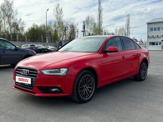 2012 Audi A4 IV (B8) Рестайлинг, красный, 1130000 рублей, вид 1