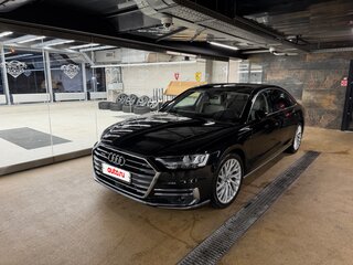 2018 Audi A8 Long 55 TFSI IV (D5), чёрный, 4599999 рублей, вид 2