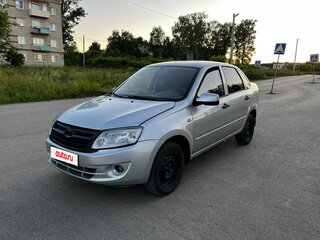 2012 Lada (ВАЗ) Granta I, серебристый, 285000 рублей, вид 1