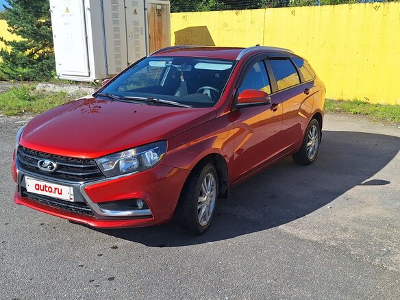 2019 Lada (ВАЗ) Vesta SW I, красный, 750000 рублей - вид 13