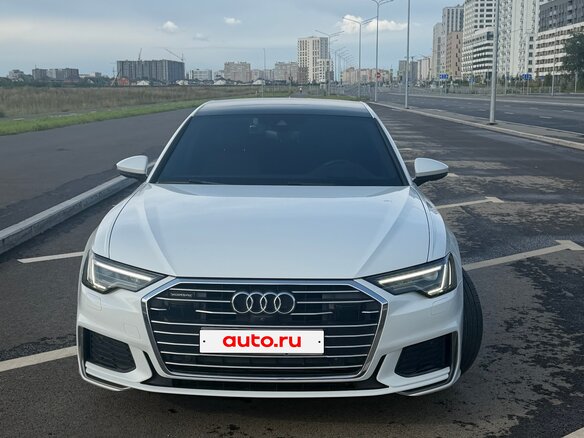 2020 Audi A6 45 TDI V (C8), белый, 4950000 рублей - вид 1