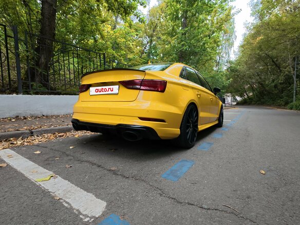 2016 Audi A3 III (8V) Рестайлинг, жёлтый - вид 5
