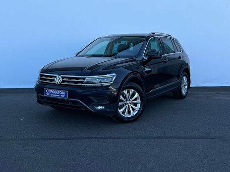 2017 Volkswagen Tiguan II, чёрный, 1930000 рублей, вид 1