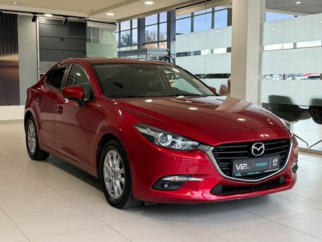 2018 Mazda 3 III (BM) Рестайлинг, красный, 1657000 рублей, вид 3