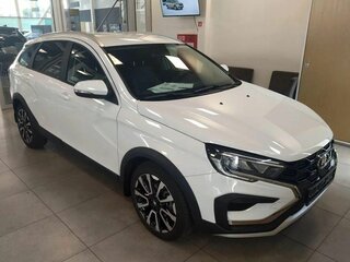 2026 Lada (ВАЗ) Vesta SW Cross I Рестайлинг (NG), белый, 2077020 рублей, вид 1