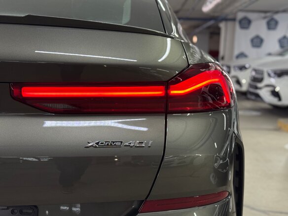 2024 BMW X6 40i III (G06) Рестайлинг, зелёный - вид 5