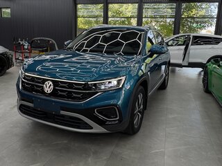 2023 Volkswagen Tayron I Рестайлинг, синий, 2490000 рублей, вид 1
