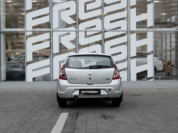 2012 Renault Sandero I, серый - вид 3