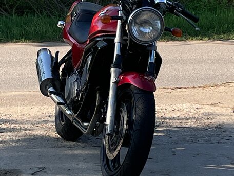 1998 Kawasaki ZR250 Balius, красный, 350000 рублей, вид 5
