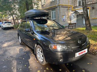 2005 Nissan Almera II (N16) Рестайлинг, чёрный, 410000 рублей, вид 3