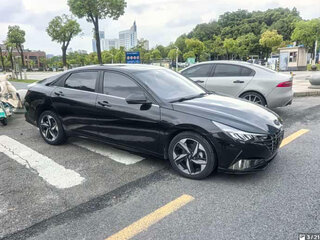 2021 Hyundai Elantra VII (CN7), чёрный, 1164000 рублей, вид 3