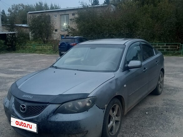 2003 Mazda 3 I (BK), серый, 230000 рублей