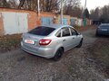 2015 Lada (ВАЗ) Granta I, серебристый, 270000 рублей - вид 4