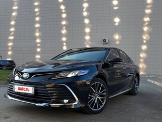 2023 Toyota Camry VIII (XV70) Рестайлинг, чёрный, 3360000 рублей, вид 2