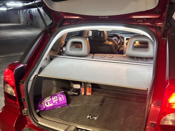 2006 Dodge Caliber I, красный, 410000 рублей - вид 9