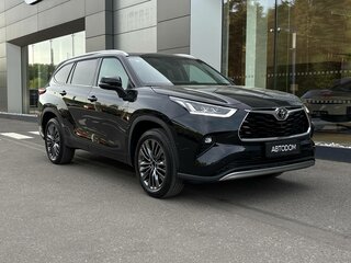 2025 Toyota Highlander IV (XU70), чёрный, 5350000 рублей, вид 2