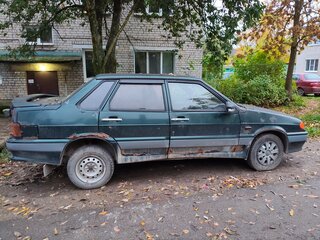 2003 Lada (ВАЗ) 2115, зелёный, 65000 рублей, вид 4