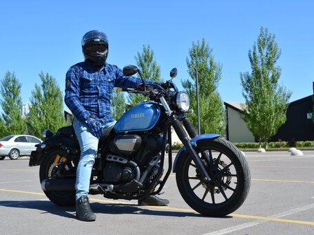 2018 Yamaha XV950 Bolt, синий, 690000 рублей, вид 4