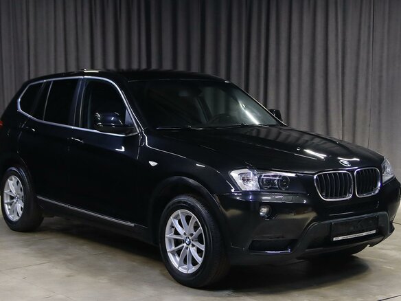 2012 BMW X3 20d xDrive II (F25), чёрный, 1349000 рублей - вид 2