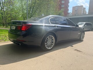 2012 BMW 7 серии Long 750Li xDrive V (F01/F02/F04) Рестайлинг, серый, 1600000 рублей, вид 4
