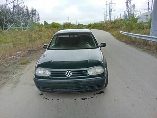 1998 Volkswagen Golf IV, зелёный, 255000 рублей, вид 1