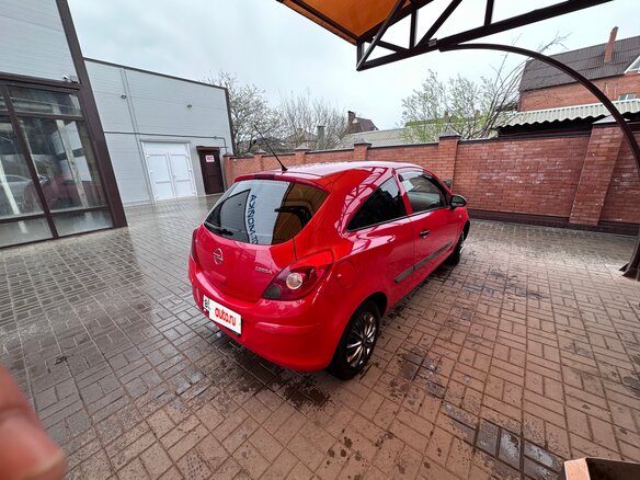 2007 Opel Corsa D, красный, 420000 рублей - вид 6
