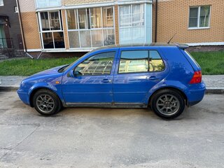1998 Volkswagen Golf IV, синий, 215000 рублей, вид 3