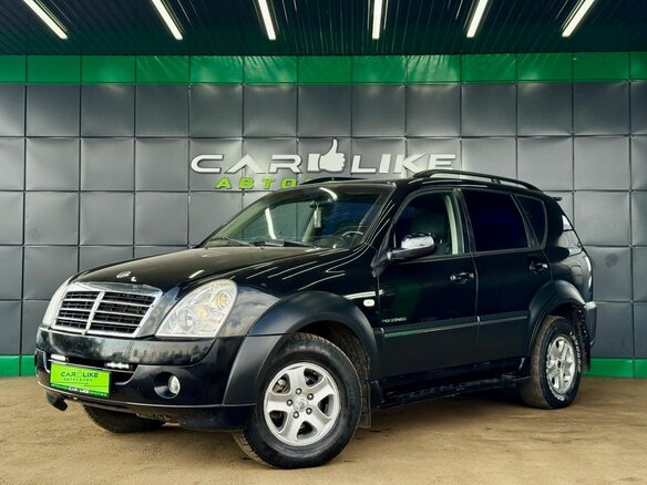 2007 SsangYong Rexton II, чёрный, 769000 рублей - вид 1