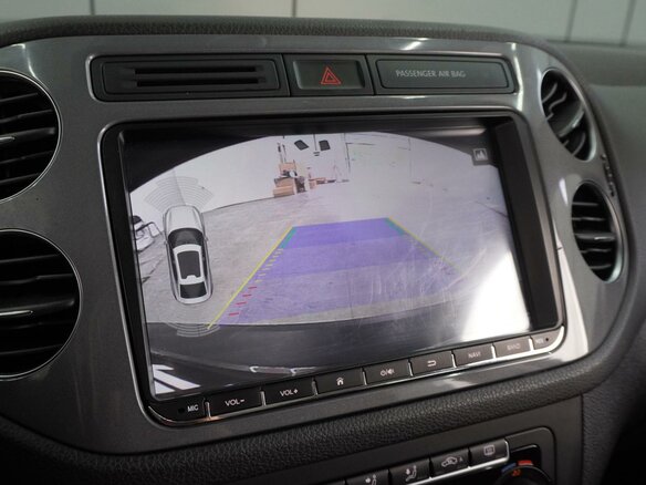 2014 Volkswagen Tiguan I Рестайлинг, коричневый, 1249000 рублей - вид 11