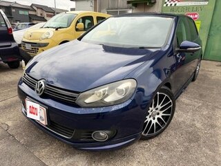 2011 Volkswagen Golf VI, синий, 990000 рублей, вид 3