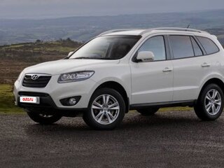 2010 Hyundai Santa Fe II Рестайлинг, белый, 1300000 рублей, вид 1