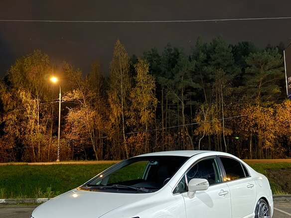 2009 Honda Civic VIII Рестайлинг, белый