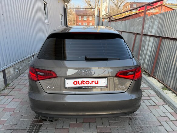 2013 Audi A3 III (8V), коричневый, 1200000 рублей - вид 3