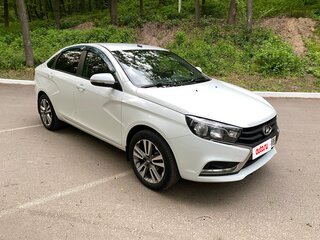 2018 Lada (ВАЗ) Vesta I, белый, 925000 рублей, вид 4