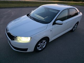 2015 Skoda Rapid I, белый, 535000 рублей, вид 3