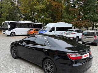 2016 Toyota Camry VII (XV50) Рестайлинг, чёрный, 2150000 рублей, вид 4
