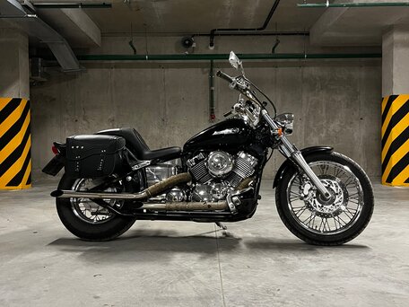 2004 Yamaha XVS400 Drag Star, чёрный, 440000 рублей, вид 2