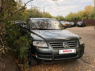 2004 Volkswagen Touareg I, зелёный, 580000 рублей, вид 1