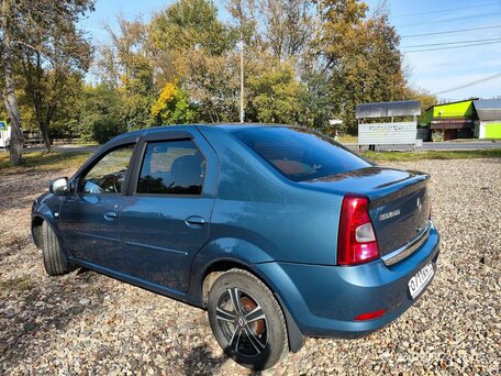 2010 Renault Logan I Рестайлинг, синий, 450000 рублей, вид 5